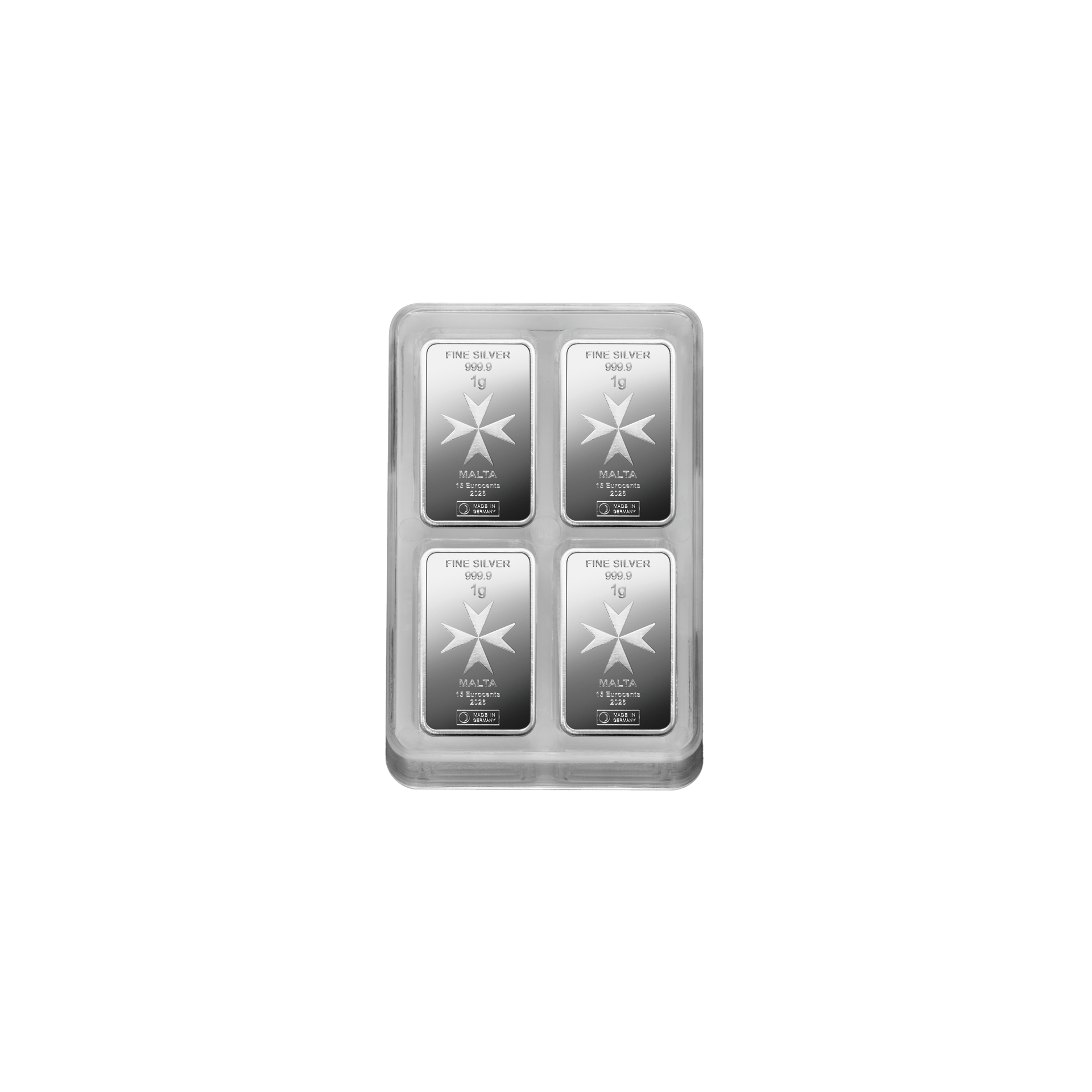 Malta CoinBar Box Silver