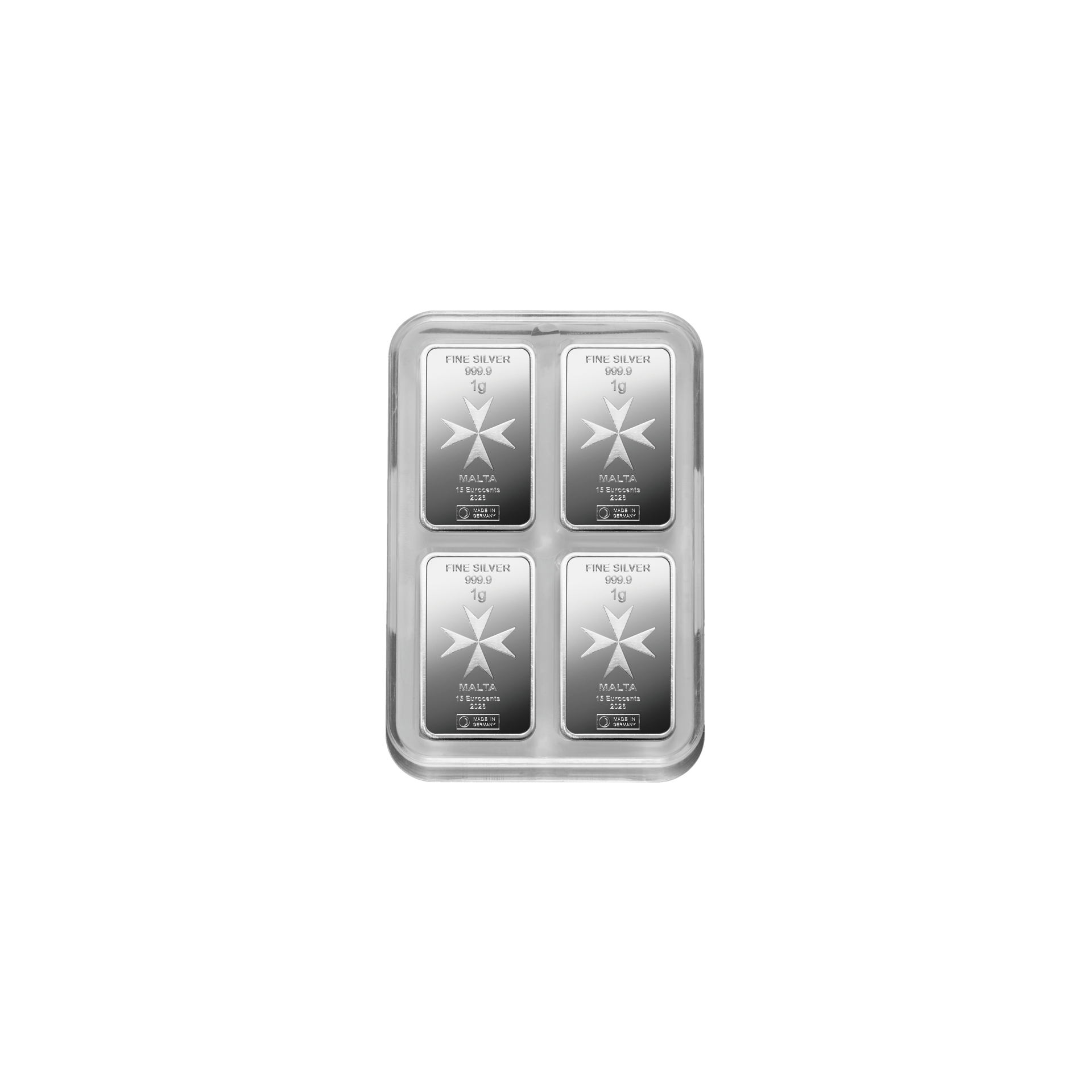Malta CoinBar Box Silver